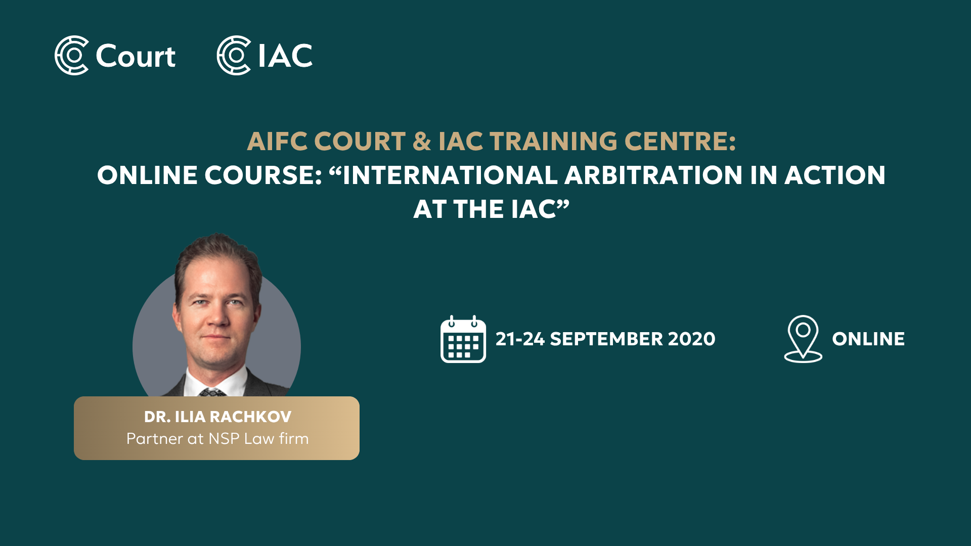 ONLINE COURSE: “International Arbitration in Action at the IAC”